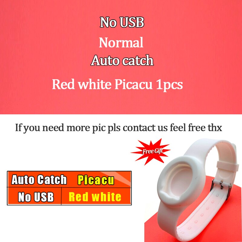 Auto Catch Automatic Reminder Bracelet Fit Interactive Figure Toy Powermon Plus for Powermon Go Plus: Auto Yellow P 1pcs