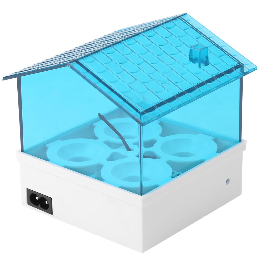 Automatic 4 Eggs Incubator Temperature Control Digital Chicken Chick Duck Hatcher Brooder Hatchery Egg Incubator