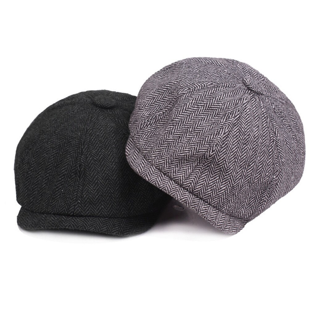 Boina de para hombre, gorra plana para hombre y mujer, gorra para hombre, gorra de algodón para caballero, gorras de Tweed, accesorios Unisex