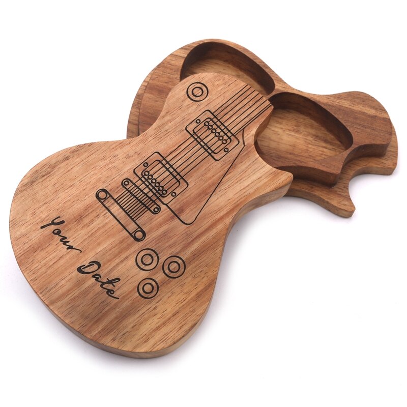 Púas de guitarra eléctrica acústica, ukelele, guitarra eléctrica, cualquier mensaje, 3 unidades