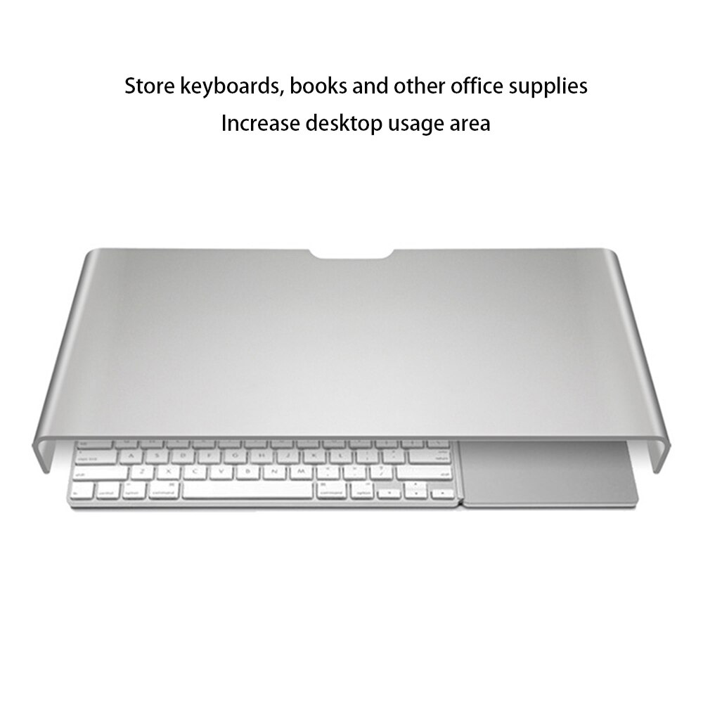 Multifunction Aluminum Monitor Stand Table Reduce Eye Neck Strain Ergonomic Laptop Desk Desktop Monitor Stand Office Desk