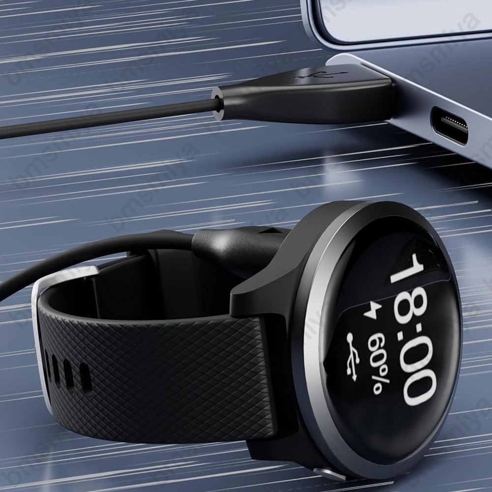 Cable cargador USB para reloj Garmin Vivosmart 5/Approach X10/Vivosport, accesorios de 3,3 pies (solo para cargar), 1 Uds.