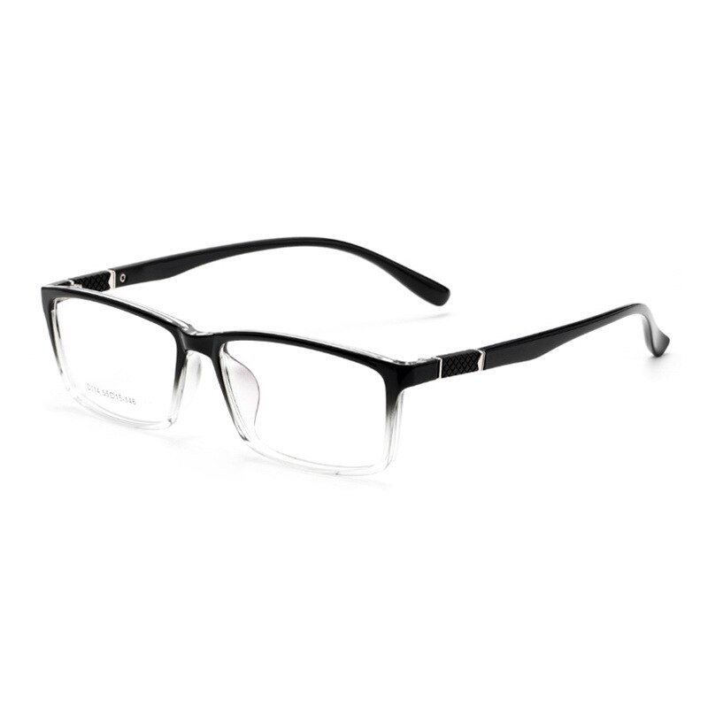 Männer Brille Rahmen Ultraleicht retro Myopie Platz TR90 Anti-Blau Licht Optische Brillen Rahmen Frauen D114: Kakifarbig