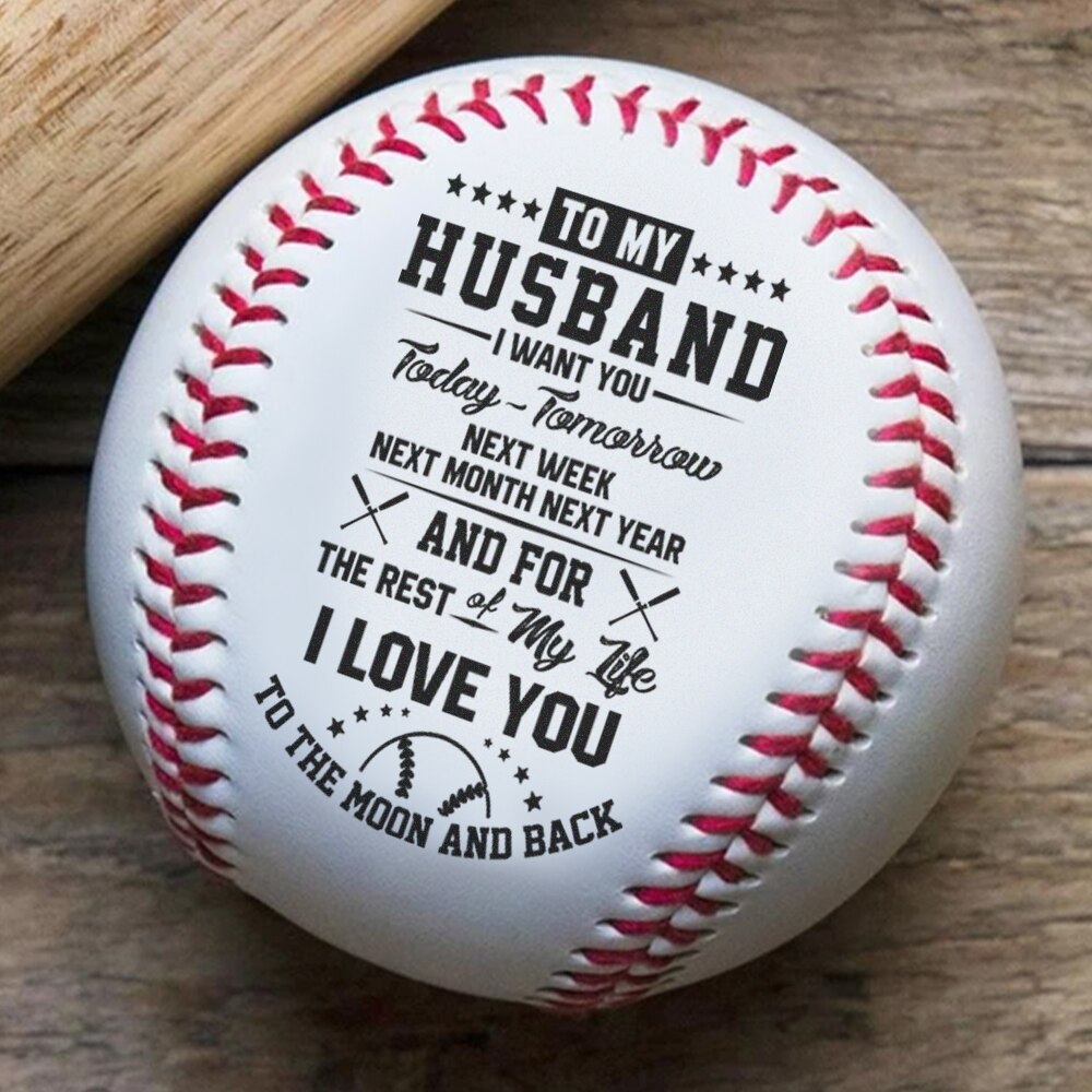 Om Mijn Man, Ik Wens Ik Kon Turn Back The Clock Baseball Bal