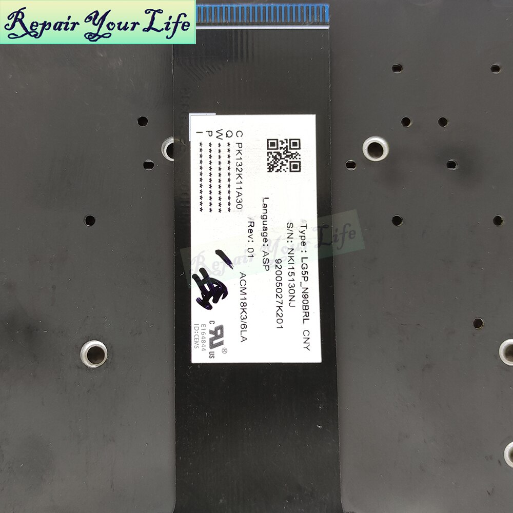 LA podświetlana klawiatura robić Acer Nitro 5 jakiś515 54 557H 7 jakiś715-51 łacińska hiszpańska wymiana klawiatury SP ES czerwone klawisze LG5P N90BRL nowość