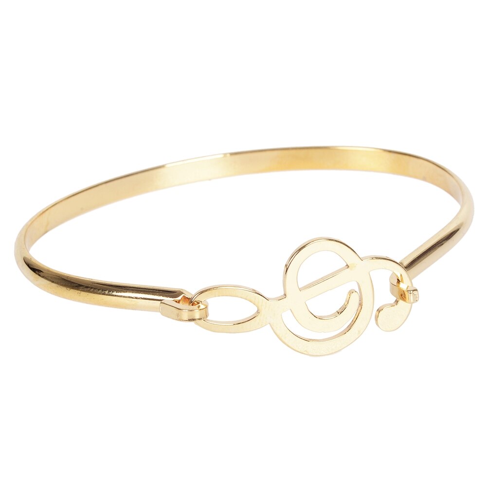 Gouden, zilveren, roestvrijstalen infinity armband met kroon, handbloem, muziek, liefde, punk, dames, vrouwelijke armband, sieraden