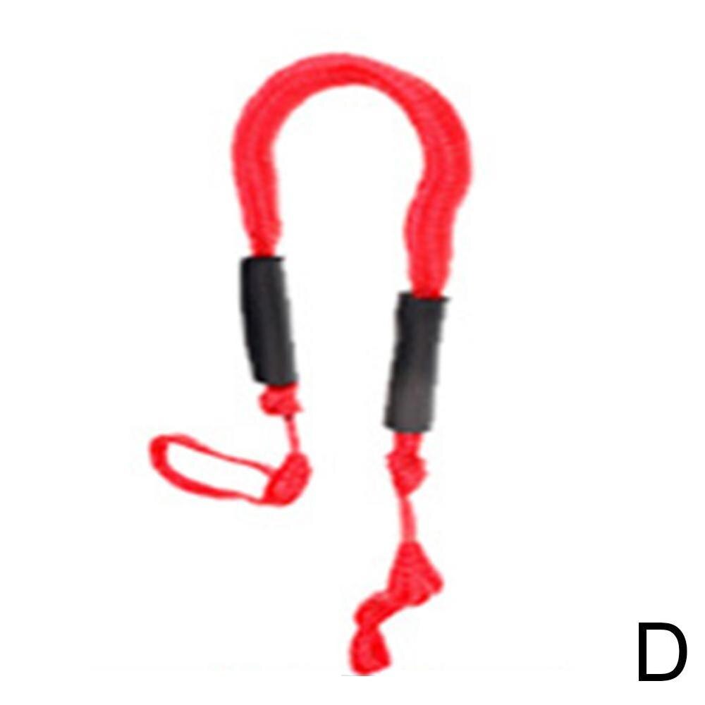Muelle elástico de 1,2 m de longitud extensible, cuerda de amarre de línea PP, línea de muelle para barco, 1 Uds.: D