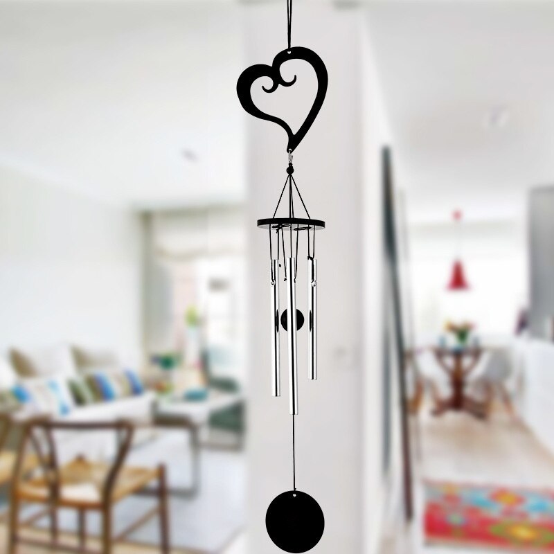 Metal Multi-tube Wind Chime Home Decoration Ornaments Wedding Birthday Hanging Pendant