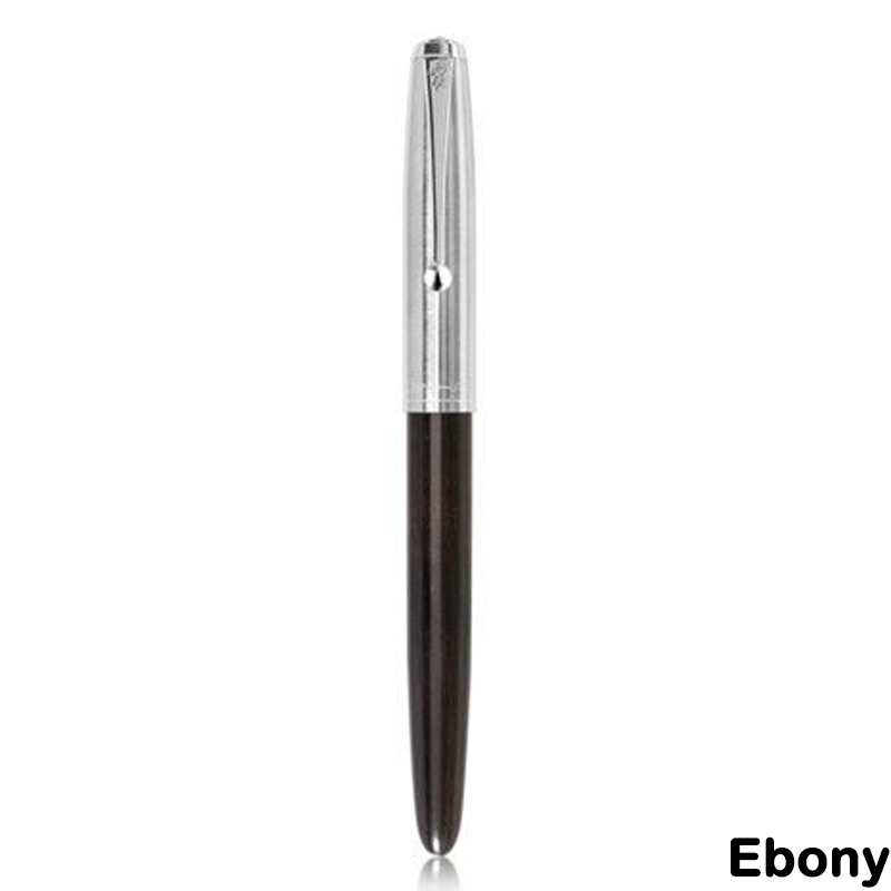 Jinhao 51A Wooded Fountain Pen Luxury Calligraphy Ink Pens EF/F Nib Writing School Office Supplies Stationery: Yellow / F