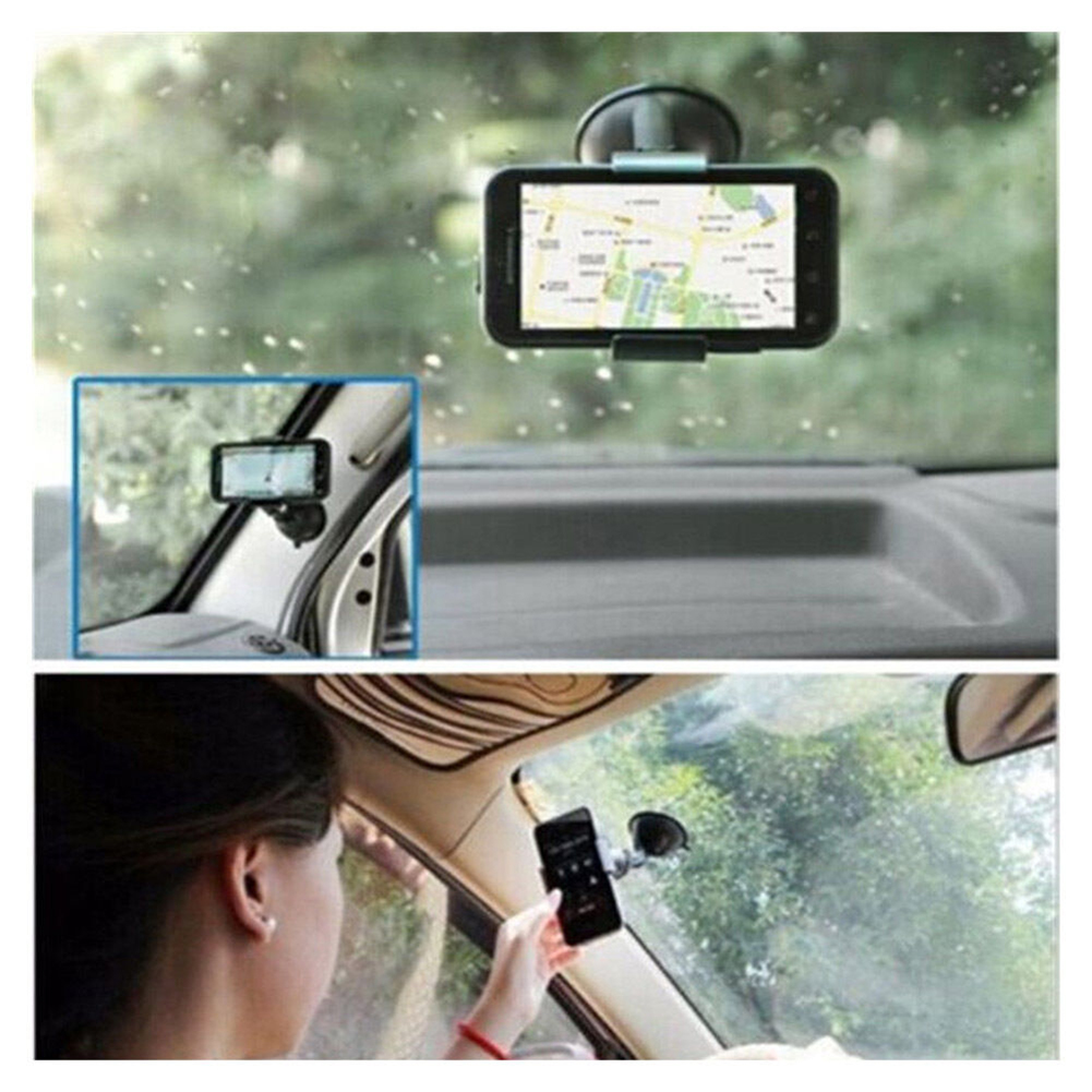 Universele 360 ° Roterende Auto Telefoon Houder Holder Voorruit GPS Auto Telefoon Houder Auto Onderdelen