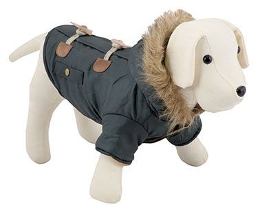 Nayeco Dog coat Trenca Khaki 20 cm (Honden , Hondenkleding , Jassen en mantels)