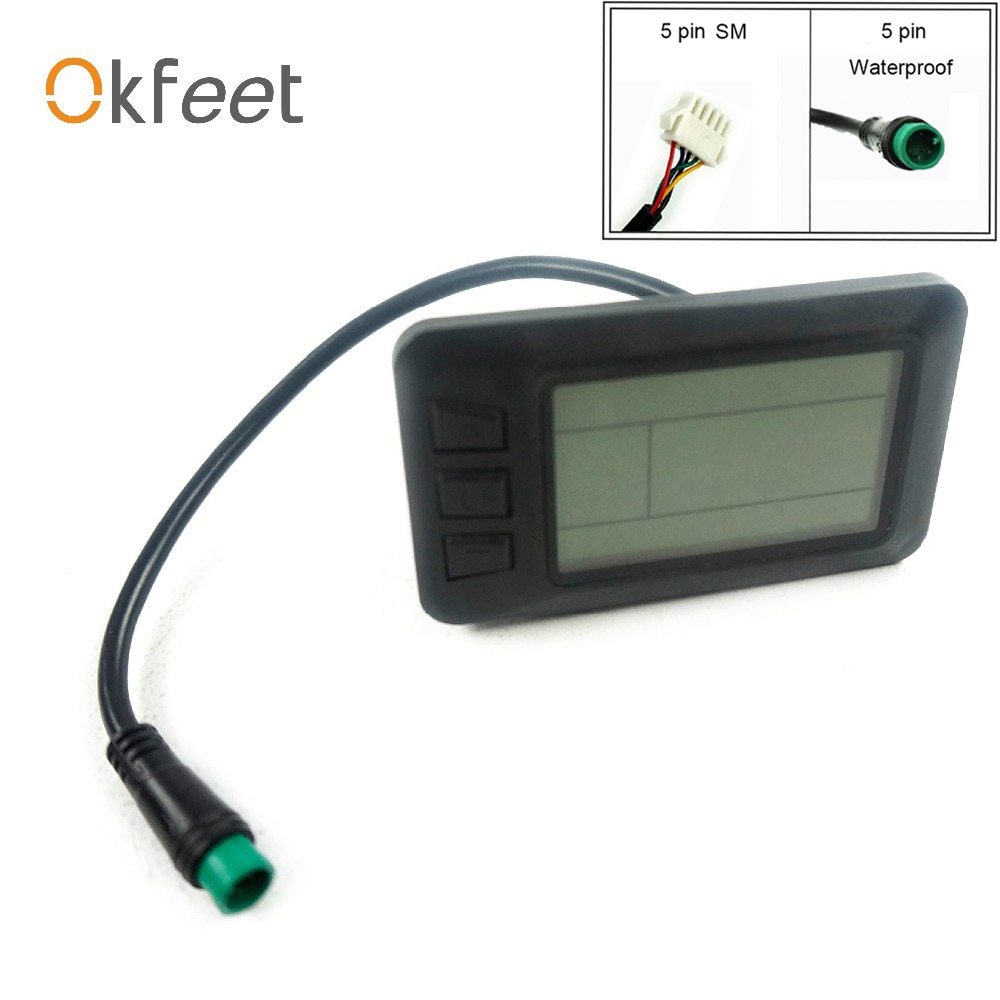 Okfeet KT-LCD Display LCD7 Ebike Lcd Display Elektrische Fiets Lcd Voor Electrice Fiets Kt Controller