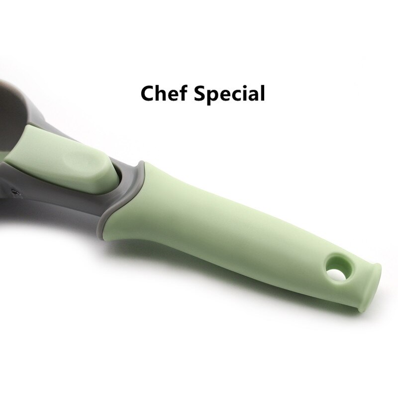 Ice Cream Spoon Fruit Watermelon Ball Ice Cream Spoon Cookies Dough Disher Spoon Handle Kitchen Accessories