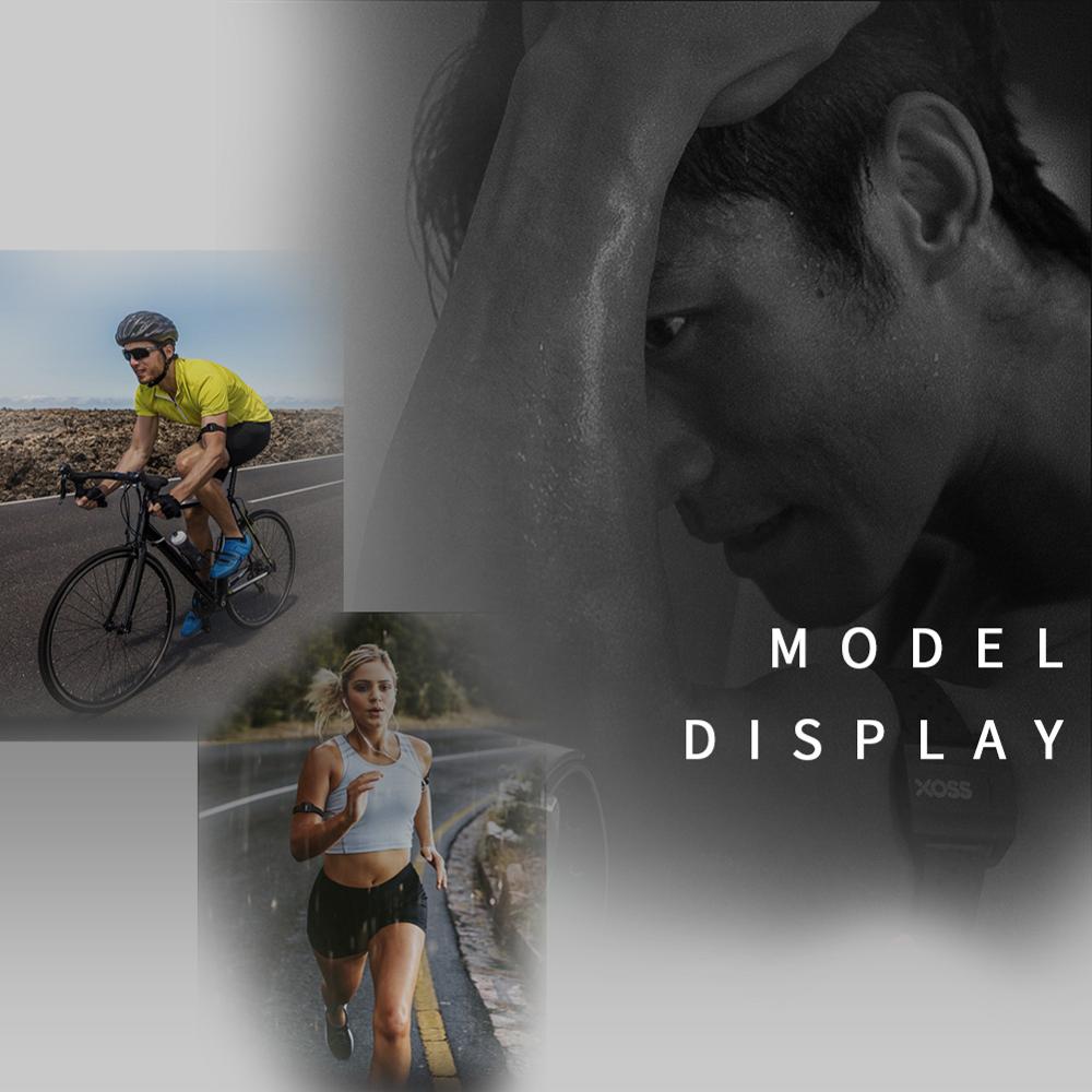 XOSS Arm Heart Rate Sensor Hand Strap Bluetooth-Compatible ANT+ Wireless Fitness Smart Bicycle Heart Rate Sensor For GARMIN