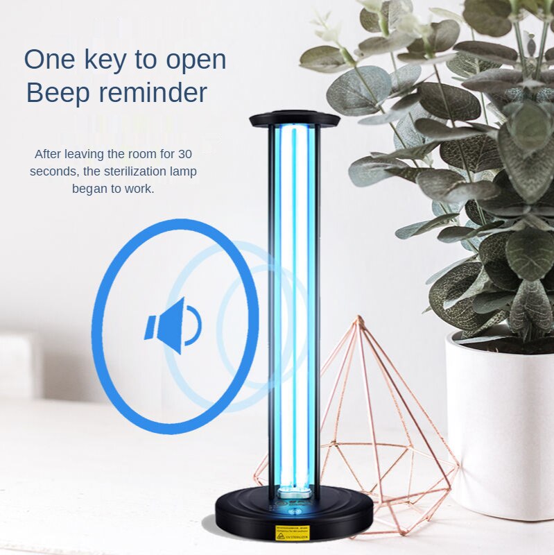 UV Disinfection Desk Lamp Ozone Germicidal Lamp Timed Remote Control Bedroom School Kindergarten Disinfection and Sterilization