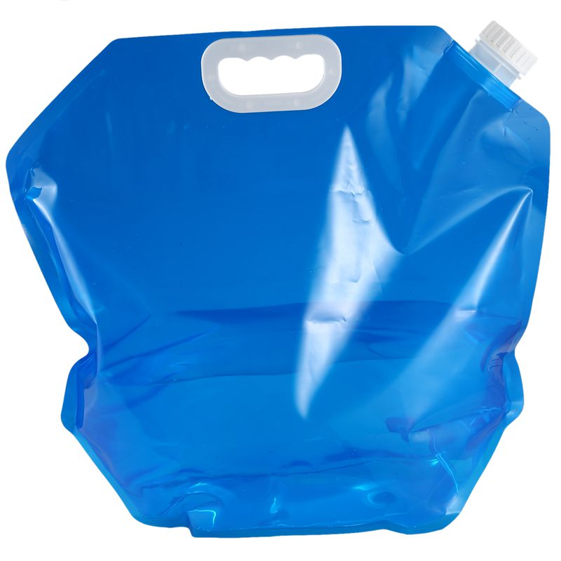 Bote de agua plegable 10 litros azul