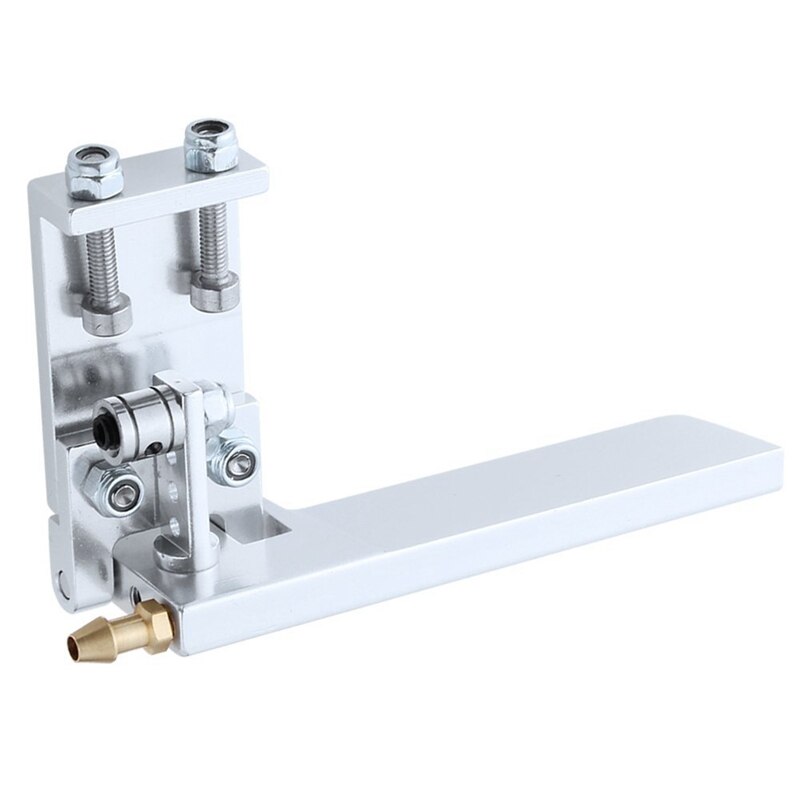 Aluminum Long Rc Boat Rudder With Water Pickup Absorbing Steering For Electric Gas Remote Control Model Parts Cnc