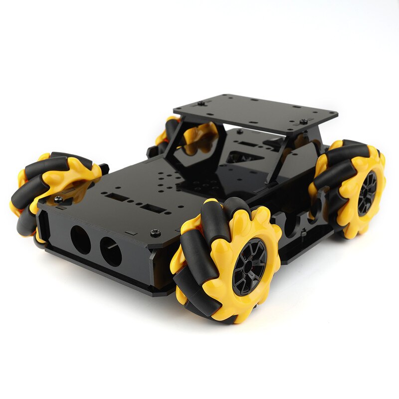 Tt Motor 4wd Omni-Directional Mobile Trolley Mcnum Wheel Trolley Chassis Wheat Wheel 60mm