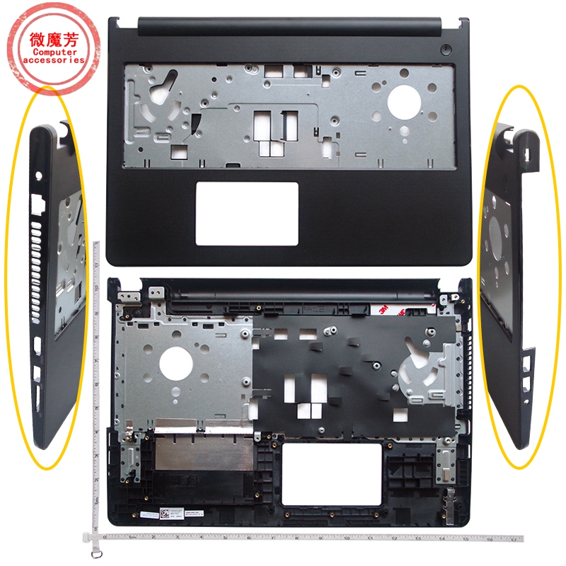 LCD TOP cover For DELL FOR inspiron 15 3558 3559 3552 15-3558 15-3552 LCD bezel cover Palmrest Upper bottom base cover