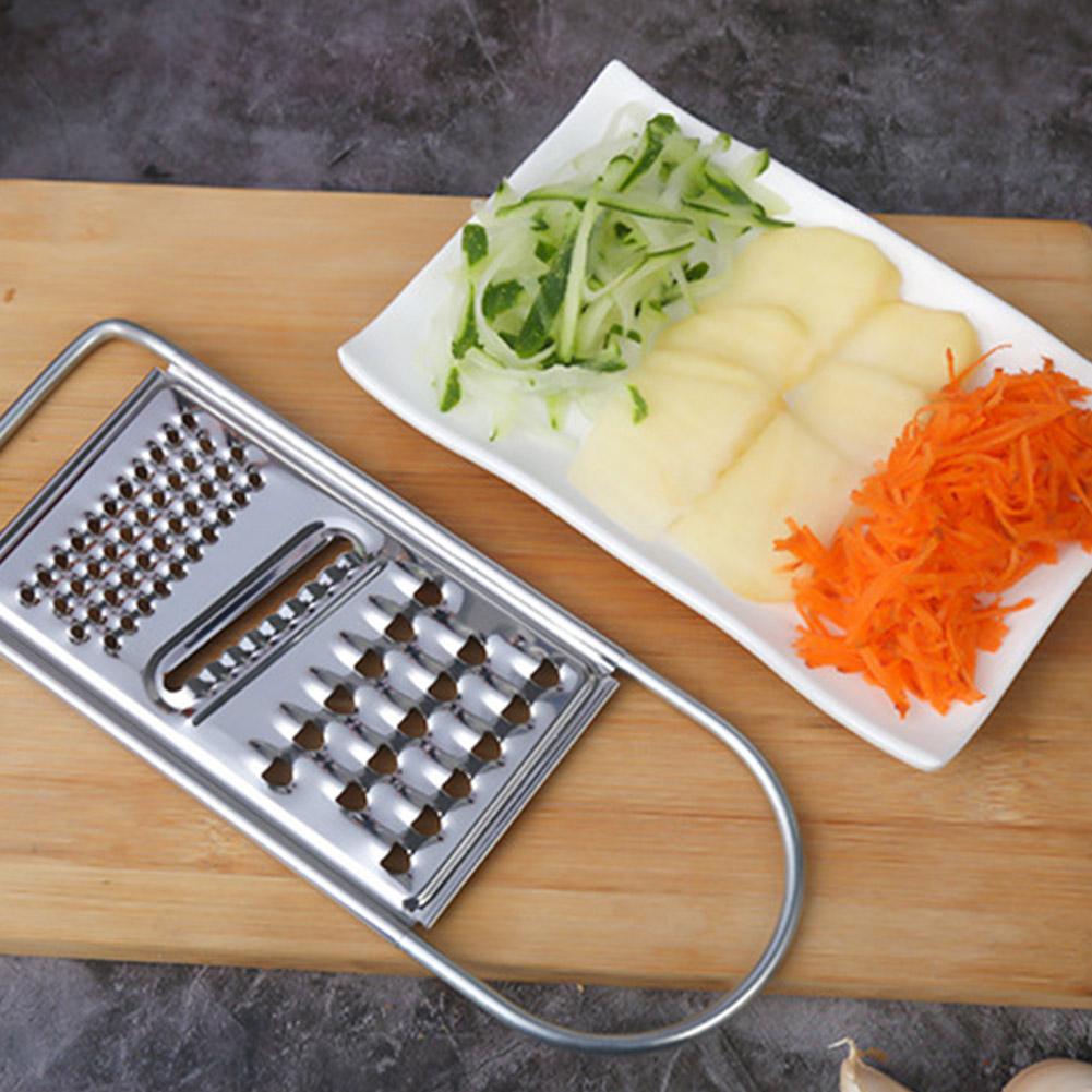 Stainless Steel Grater Multi-purpose Stainless Steel Sharp Vegetable Fruit Graterpotato Radish Shredder Kitchen Cut Tool