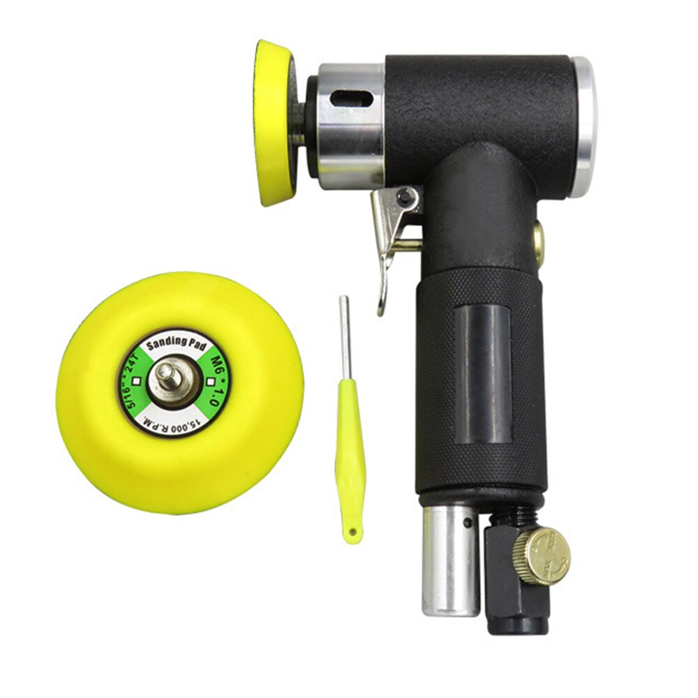 Air Sander 2 Inch 3 Inch Pneumatic Sander Air-operated Polisher Waxer Polishing for Auto Body Work Furniture Metal Surface: Eccentricity US 
