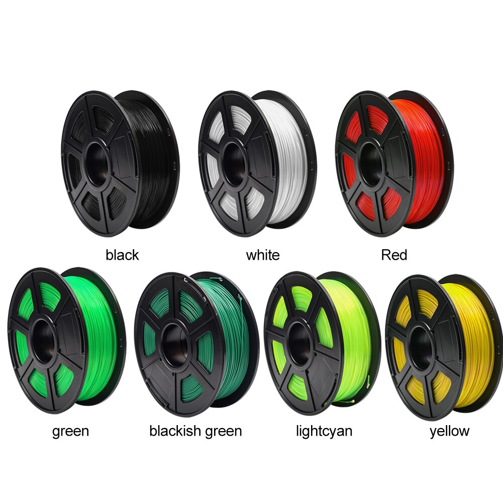 Filamento ABS para impresora 3D, bobina de 1,75mm, 1kg, suministros de Material para impresora Cubify