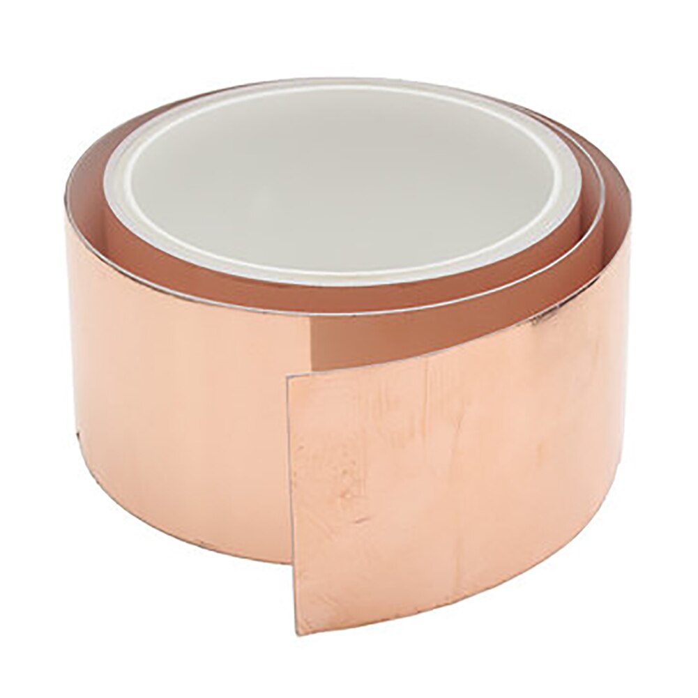 Guitar Copper Foil 50mmx3m Shielding Screening Tape Conductive Adhesive Stock