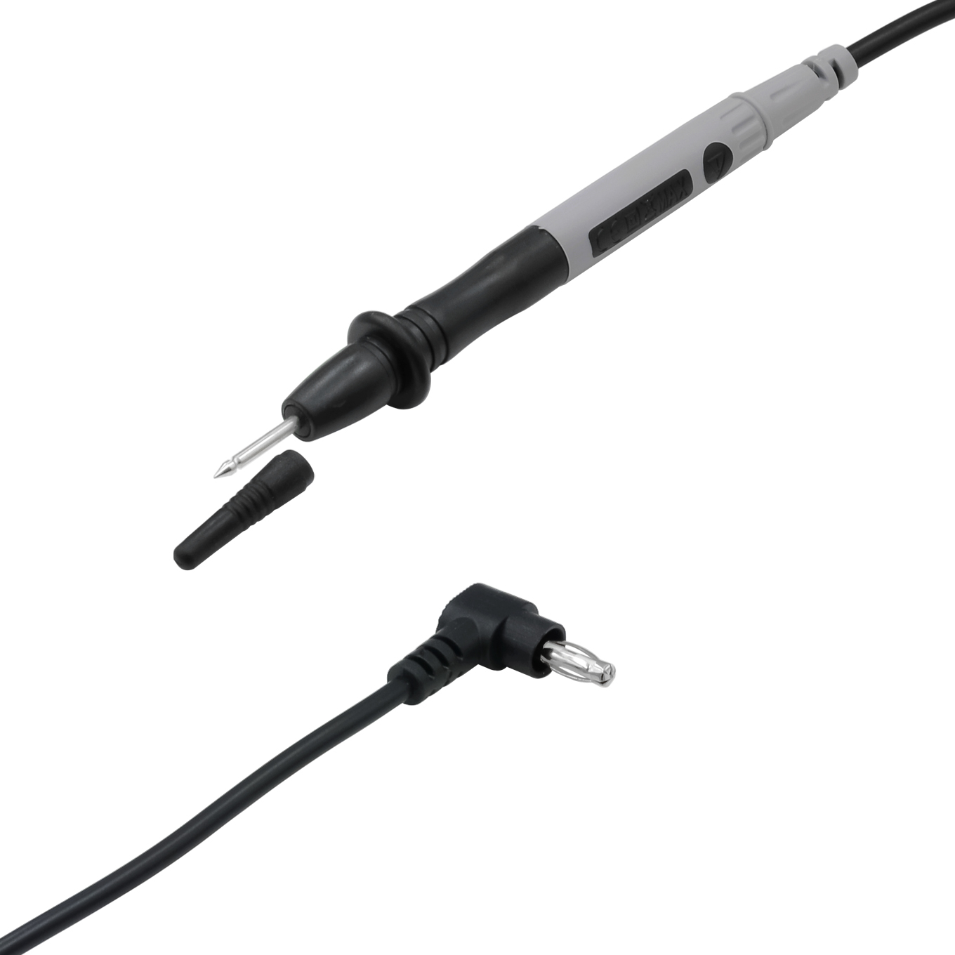 1 par universella prob-testledningar stift för digital multimeter nålspetsmätare multimeter tester ledning sond tråd penna kabel 10a