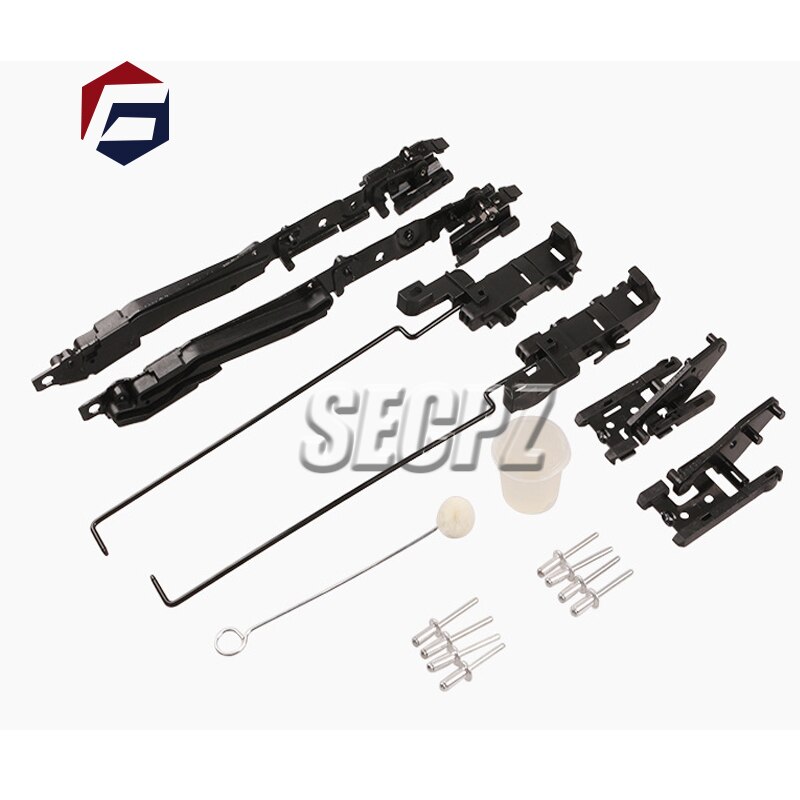 Car Expedition Window Repair Kit Brackets For Ford F150/F250/F350/F450 2000 ASB Iron Material Lifting Arms Cam Mounts Slot: Default Title