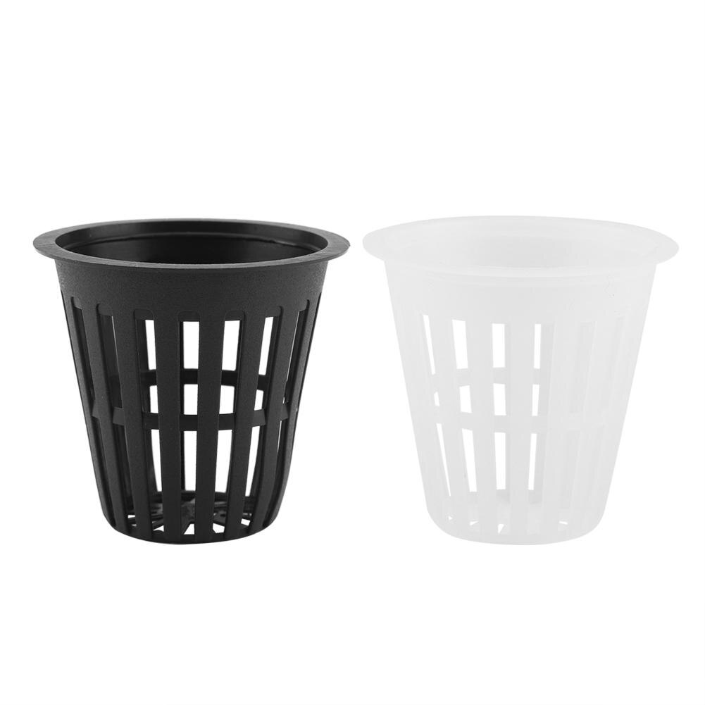 10 stk/sæt holdbar sikker plast hydroponisk kurv kop til haven balkon plantning hydroponisk aeroponisk plantning vokse klon