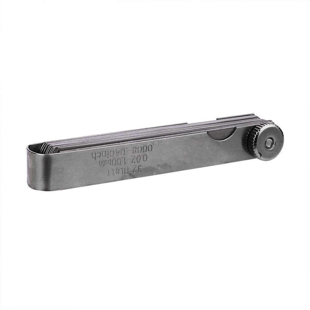 Sistema Métrico británico medidor de espesor de 0,02-1,0mm, 32 unidades