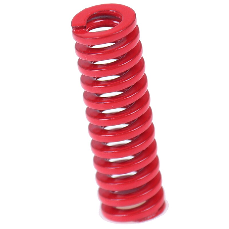 1Pcs Red Medium Load Compression Spring Diameter Rod: 8mm Loading Free Length: 20mm Die Mold Spring