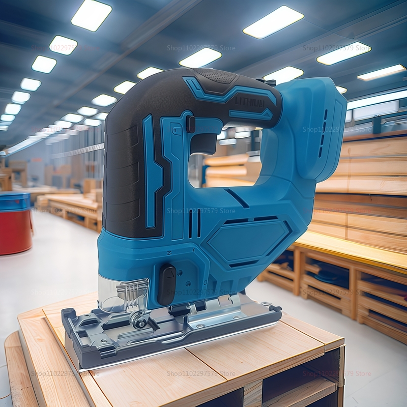 Electric arc-shaped brush saw, wireless, portable, multi-functional, lithium battery for electric woodworking tools