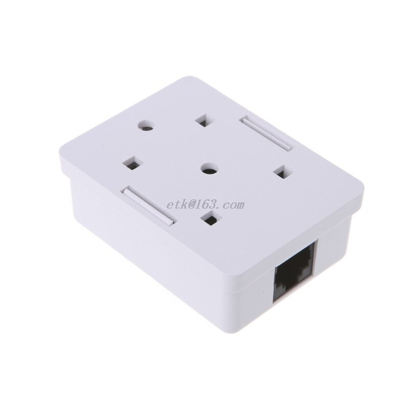 Caja de montaje de escritorio Cat5e RJ45 8P8C, modelo de HM-HB01 UTP sin blindaje, puerto único,