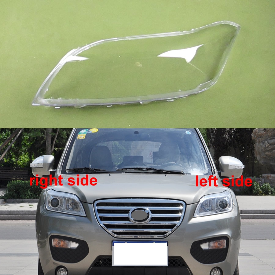 Voor Lifan X60 Voor Koplampen Cover Transparante Lampenkap Shell Plexiglas Vervangen Originele Lampenkap