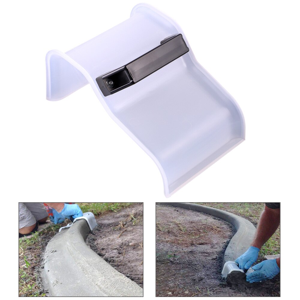 1Pc Diy Cement Shaper Diy Cement Hek Bekijken Tool Diy Smudge Shaping Tool Tuin Cement Muur Maken Tool Voor park Yard Garden: Default Title