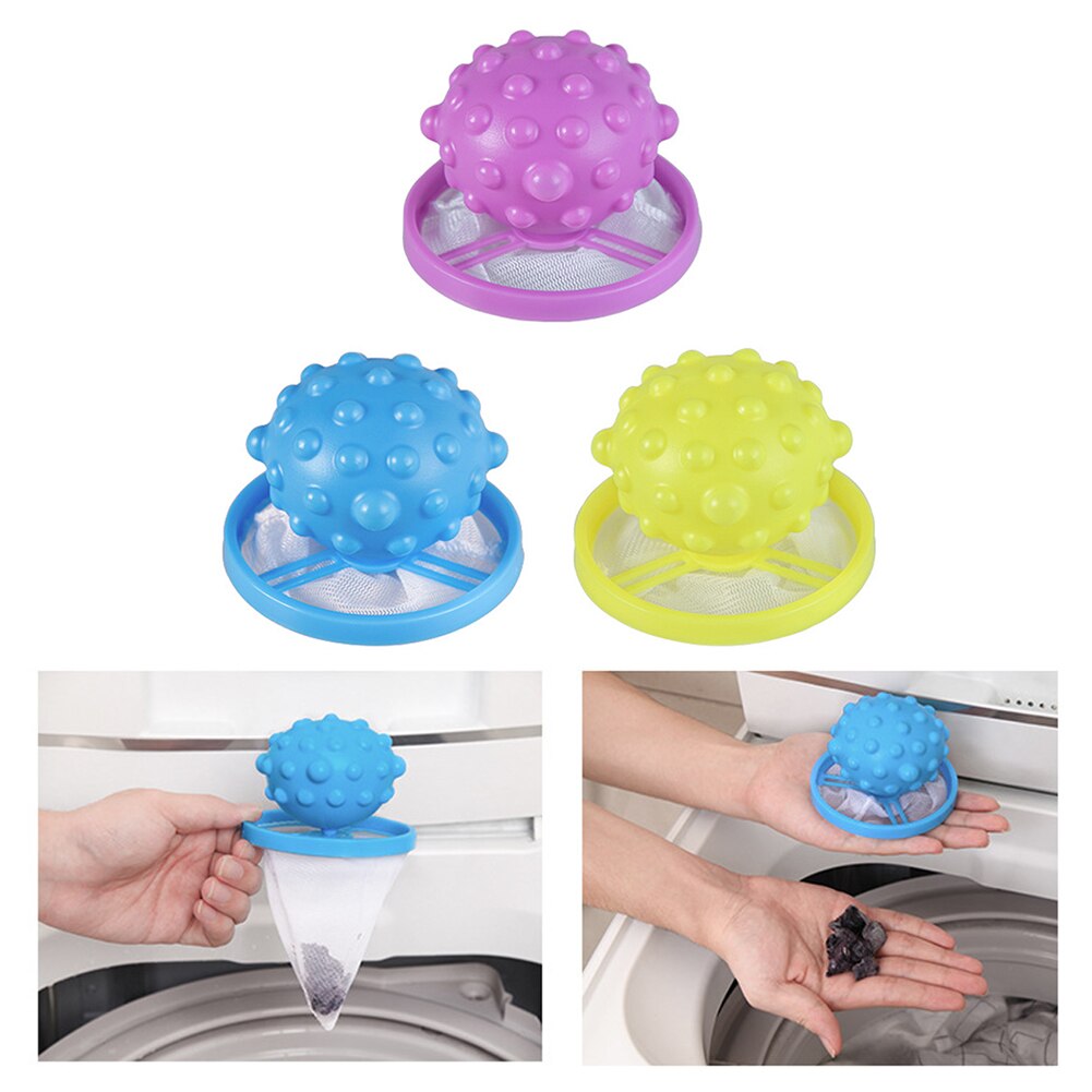 3Pcs Washer Lint Catcher Wasmachine Filter Bag Lint Drijvende Haar Val Mesh Bag Herbruikbare Voor Top-Loading wasmachine Catcher