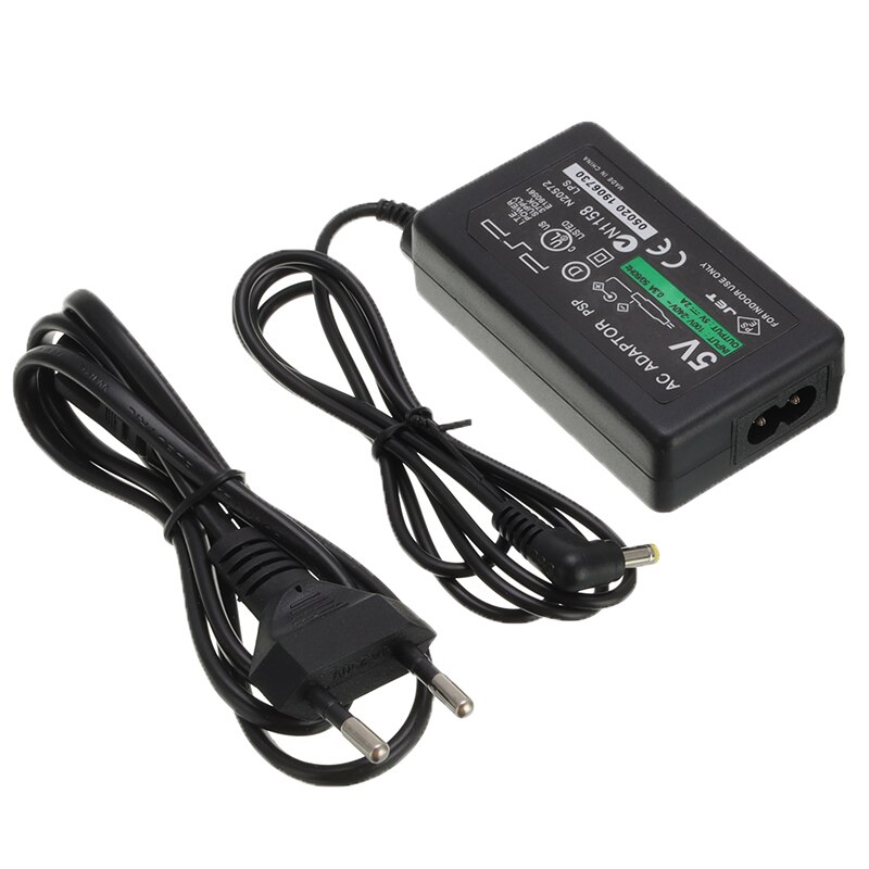 Zasilacz Sieciowy AC 5V EU/US do Sony PlayStation PSP 1000 2000 3000 Kabel Ładujący