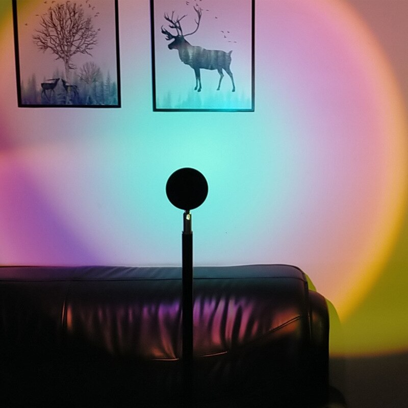 Sunset Light IPX45 Internet Celebrity Live Background Atmosphere Light Rainbow Projection Fill Light Selfie Lighting Photography