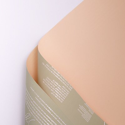 20 stücke Englisch Buchstaben Gemusterten Dekorativen Papier Wasserdicht Verpackung Papier Einfarbig Koreanische Blume Packpapier: 5