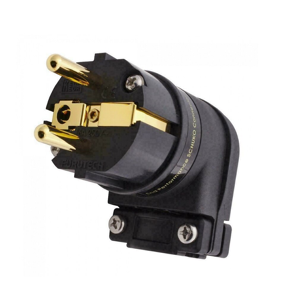 Furutech-conector Schuko FI-E12L (R), FI-12ML (G), oro de 24K, rodio: EU-G