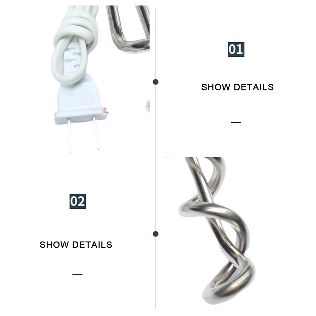 500W Household Heat Fast Medium Gauge Boiler Heat Fast Water Stick Household Small Appliances Heat Fast