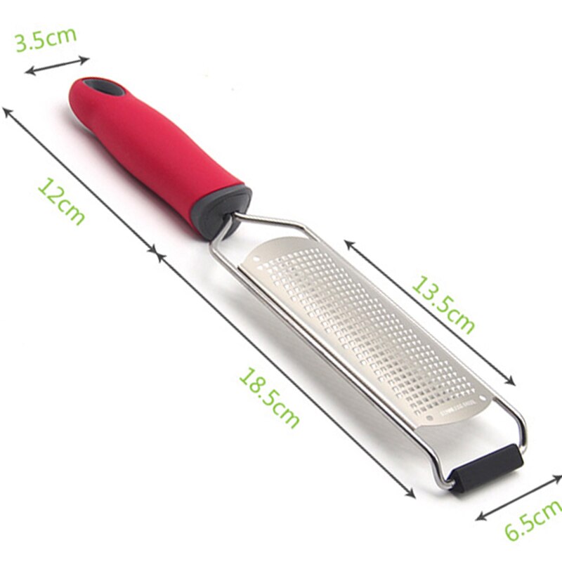 Lemon Zester Cheese Grater Multi-purpose Stainless Steel Sharp Vegetable Fruit Tool