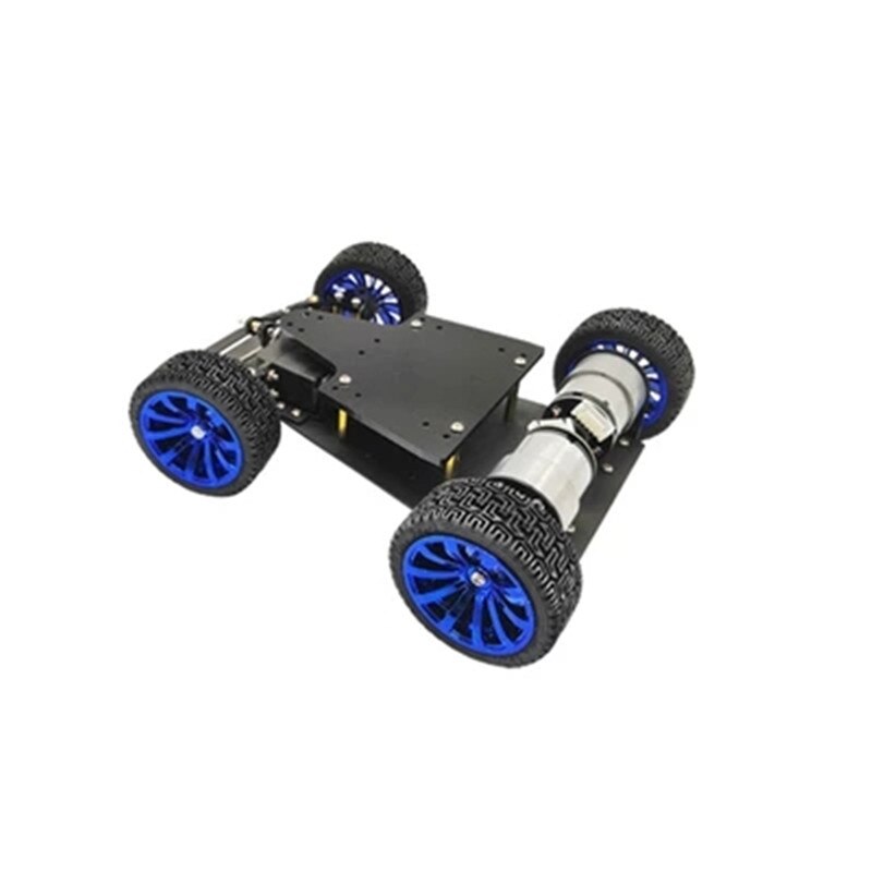 Intelligente Auto Chassis Dual Motor Encoder Voertuig Model Techniek Concurrentie Voertuig Model Is Vergelijkbaar Met C Voertuig Steering