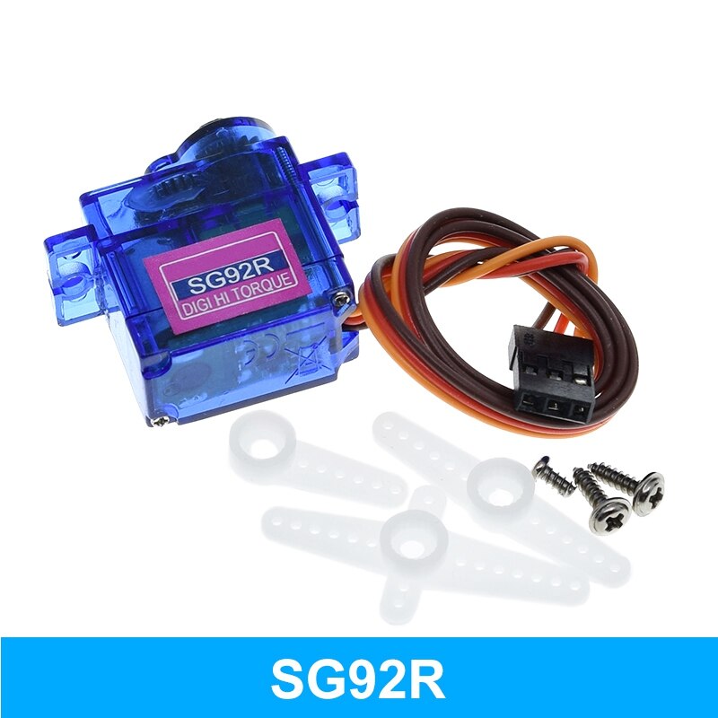 SG90 SG02R MG90S MG995 MG996 Servo Metal Gear for Model Helicopter Boat For Arduino UNO DIY Mechanical Arm MG946R MG996R: SG92R