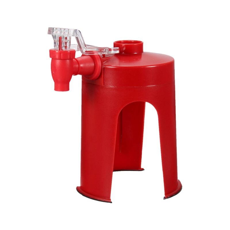 Distributeur de soude Fizz distributeur distributeur de boissons distributeur d'eau partie Cola Sprite, rouge