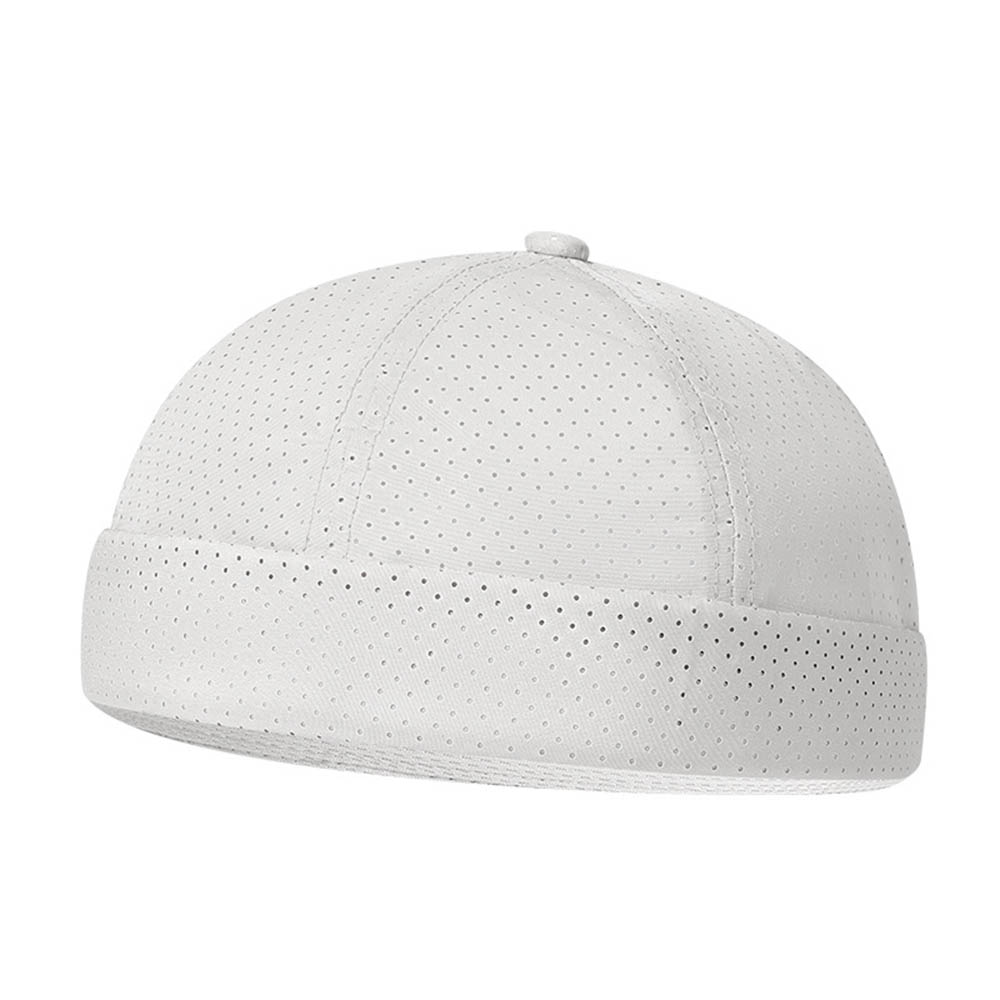 Brimless Skullies Cap Retro Men Adjustable Docker Caps Denim Beanie Hat Hip Hop Hat Vintage Solid Skullcap Unisex Bucket Cap: Mint