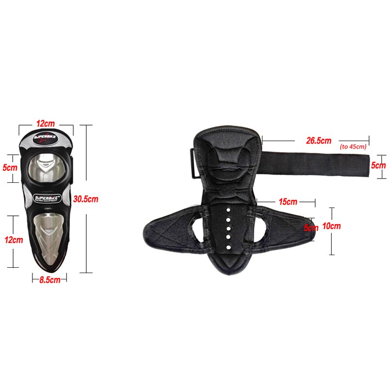 Moto Combinations Motorcycle Elbow Guard 1Pair Arm Protective Gear Alloy Steel Protector de codo Proteger los brazos cotovelo