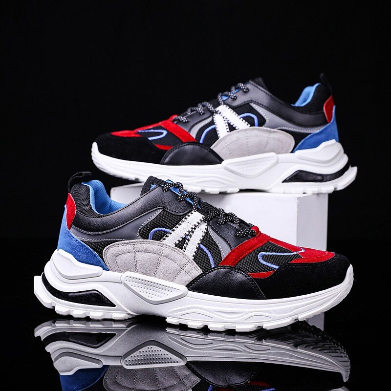 Männer der Trend Lässig Turnschuhe Atmungs Trainer Persönlichkeit Komfortable Weichen boden Exklusive Joggen Schuhe