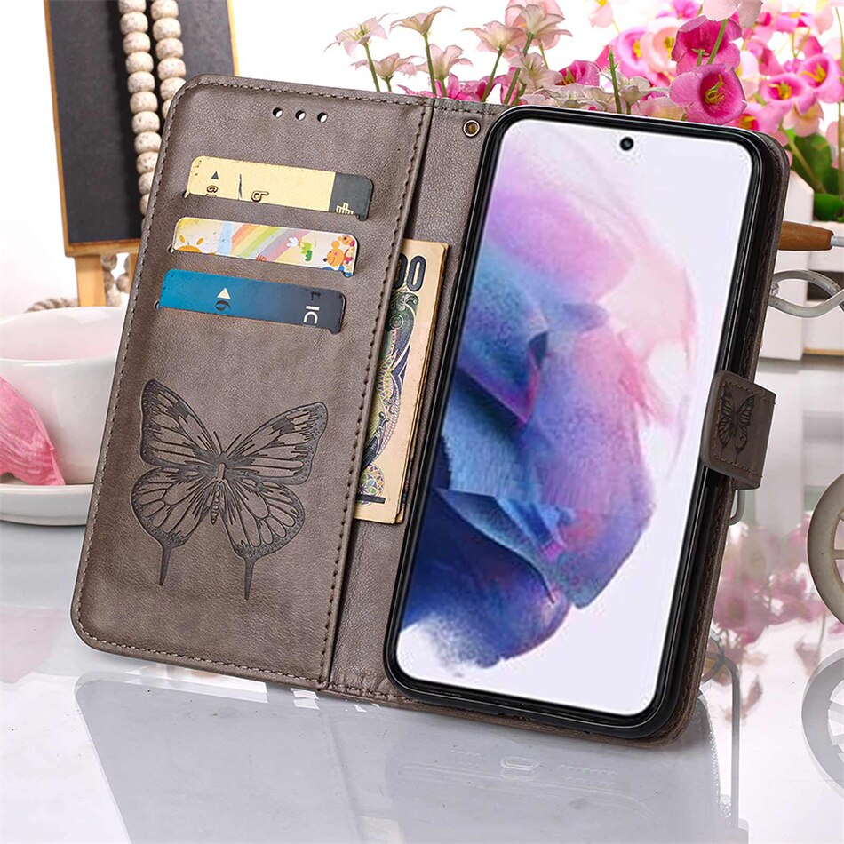 Nowy nabytek w zwyczajnym kolorze pokrowiec na ZTE Blade A31 A71 portfel na karty etui na telefon komórkowy z uchwytem D03E